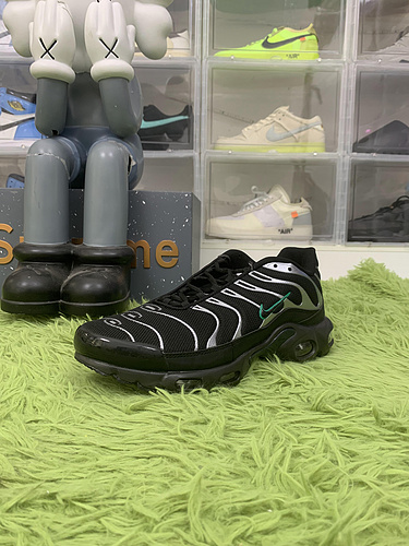 Nike Air Max Plus Black Silver Green Strike ——DR0139-001