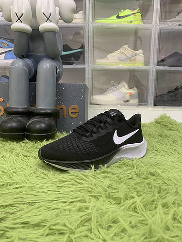 Nike Air Zoom Pegasus 37 Black White——BQ9646-002