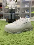 OK batch B*lenciaga Triple S Clear Sole 541624 W09E1 9000