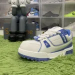 Louis Vuitton Trainer Maxi Sneaker in white/blue