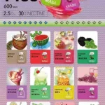 Mario Little Volcano, an exclusive product, has an excellent taste, rich fruit flavor and sufficient