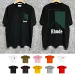 Banque de Rhude Black Short Sleeve T-Shirt