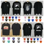 Rhude Black Short Sleeve T-Shirt