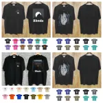 Rhude Black Short Sleeve T-Shirt