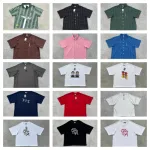'Various Short Sleeve Shirts and T-Shirts in Different Colors and Styles'