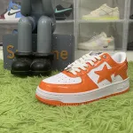 A Bathing Ape Bape Sta Low Orange
