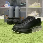 Alexander McQueen Oversized Black Black Clear Sole