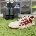 OG batch AMIRI Skel Top Low White Red MFS003-124