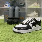 A Bathing Ape Bapesta Low 'Black'