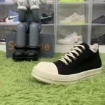 Rick Owens DRKSHDW Lido Low Sneaks Black Milk SS24  DU01D1802CB-911