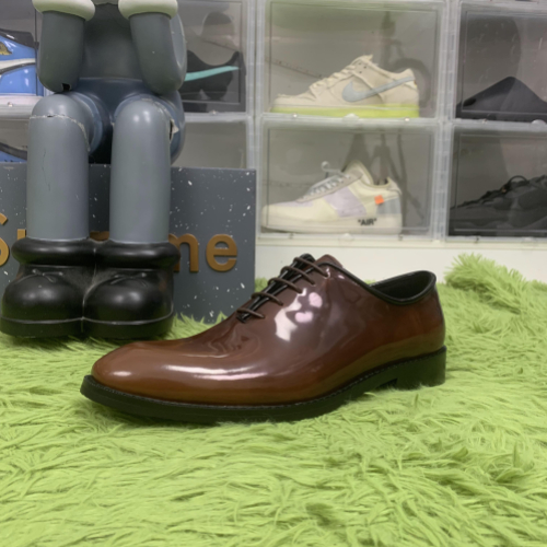 LV shoes brown