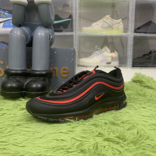 Nike Air Max 97 GS 'Black Chile Red'