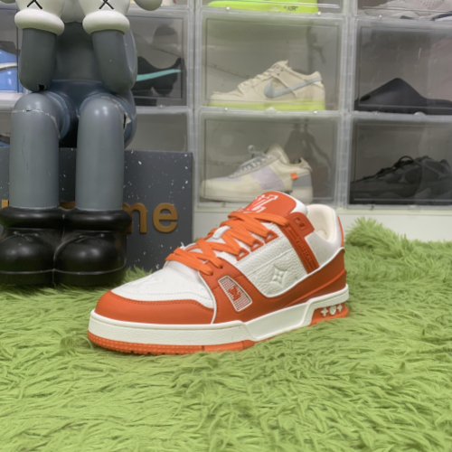 Louis Vuitton Trainer Low 'Orange Monogram'