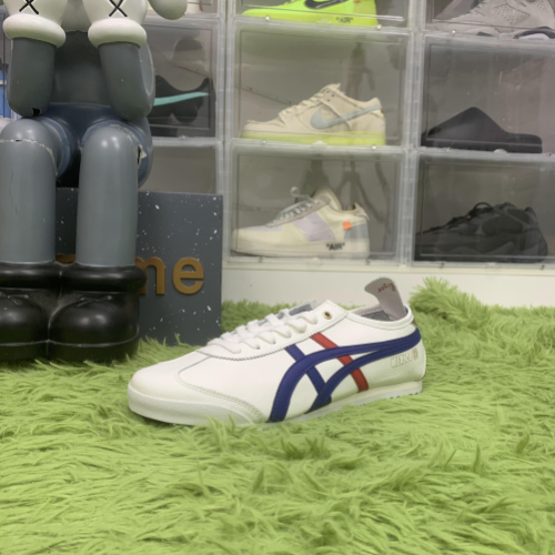 Onitsuka Tiger Mexico 66 White Blue Red Metallic Gold