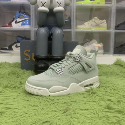 KZ batch Jordan 4 Retro Seafoam Sail (Women's)