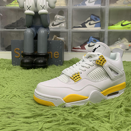 DF batch Jordan 4 Retro Vivid Sulfur