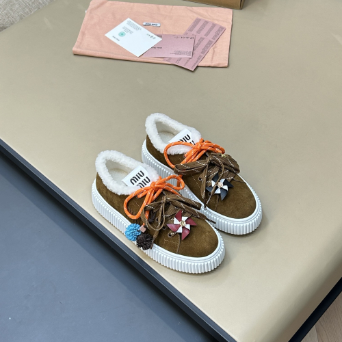 MM thick sole. Fleece single shoe