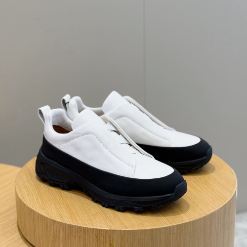 ZEGN Triple Stitch sneakers