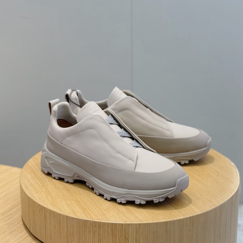 ZEGN Triple Stitch sneakers