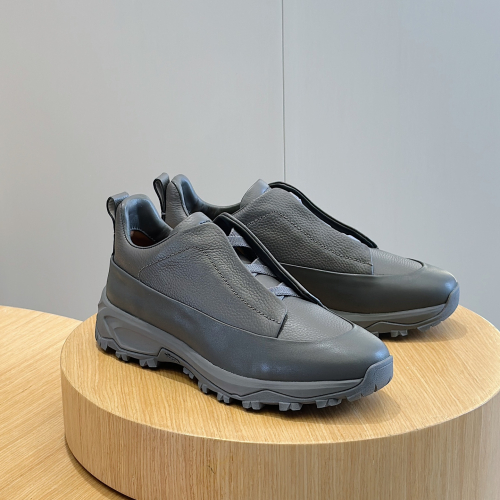 ZEGN Triple Stitch sneakers