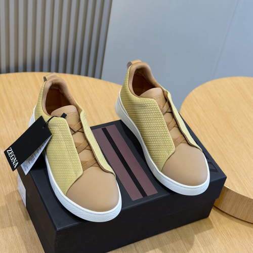 ZEGN Triple Stitch sneakers