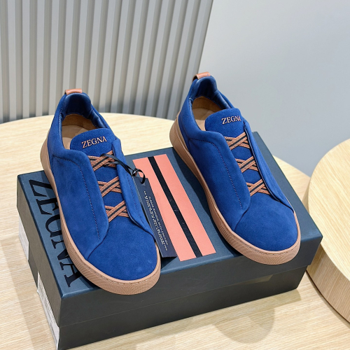 ZEGN Triple Stitch sneakers