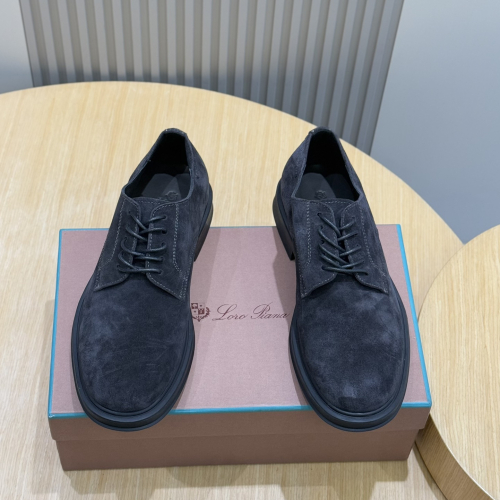 LP men's loafers leather shoes