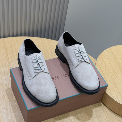 LP men's loafers leather shoes