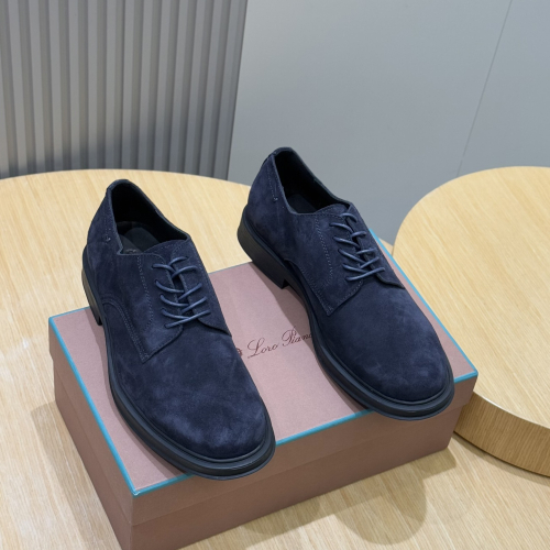 LP men's loafers leather shoes