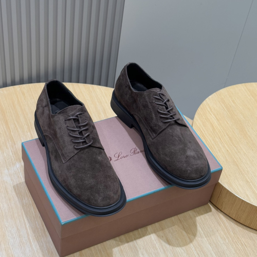 LP men's loafers leather shoes