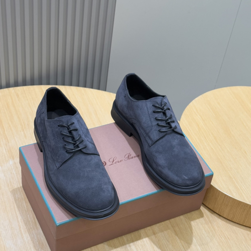 LP men's loafers leather shoes