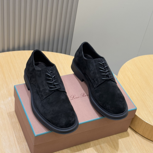 LP men's loafers leather shoes