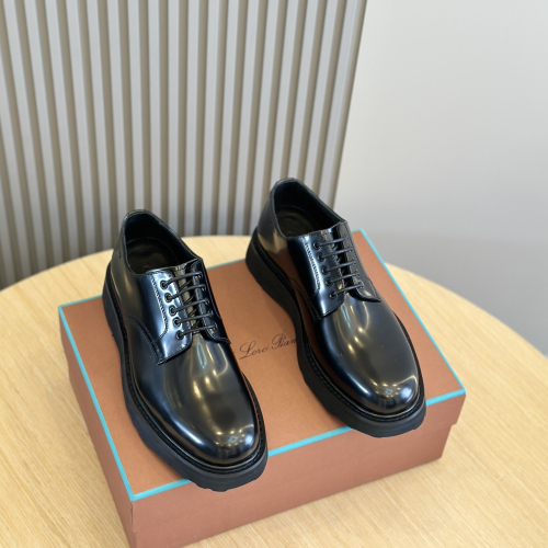 LP men's loafers leather shoes