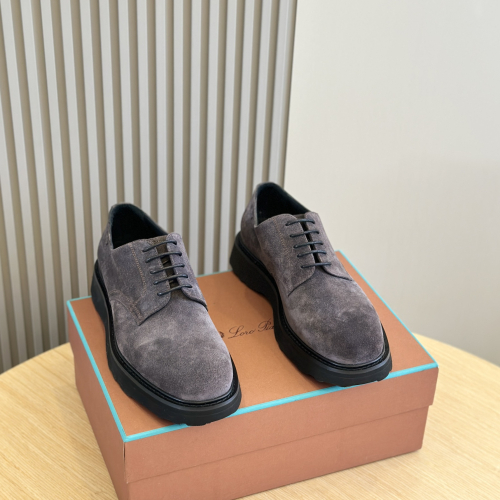 LP men's loafers leather shoes