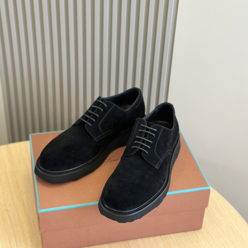 LP men's loafers leather shoes