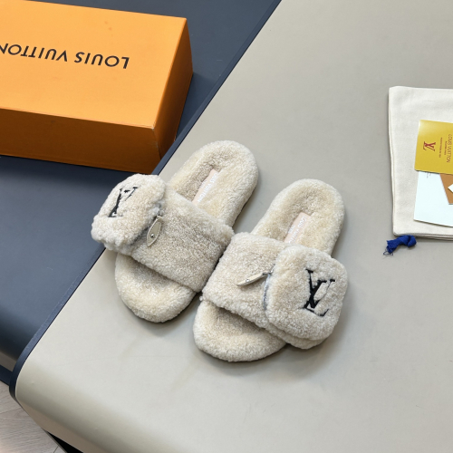 LV woolen slippers