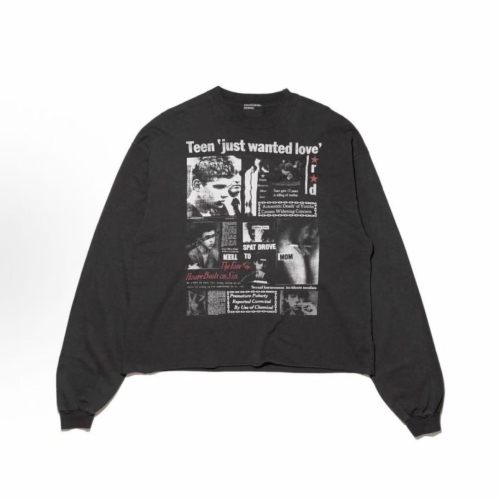Enfants Riches Déprimés Black Long Sleeve T-Shirt