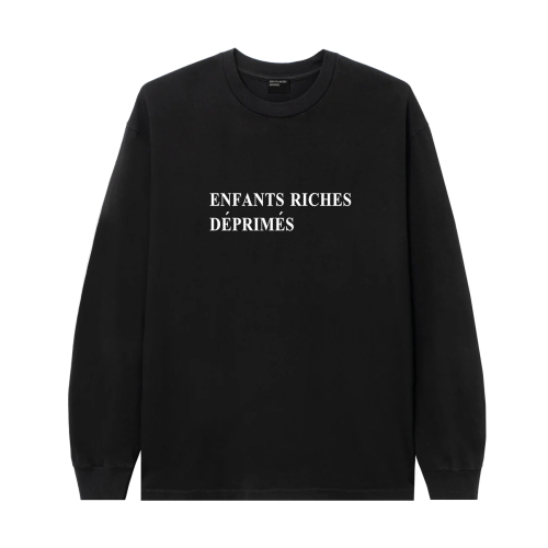 Enfants Riches Déprimés Black Long Sleeve T-Shirt