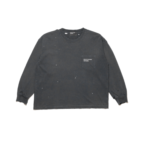 Various Graphic Print Long Sleeve Sweatshirts in Black, White, and Grey