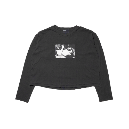Various Graphic Print Long Sleeve Sweatshirts in Black, White, and Grey
