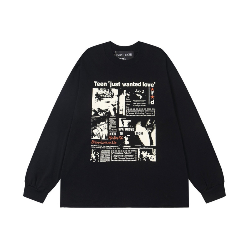 Enfants Riches Déprimés Black Long Sleeve T-Shirt