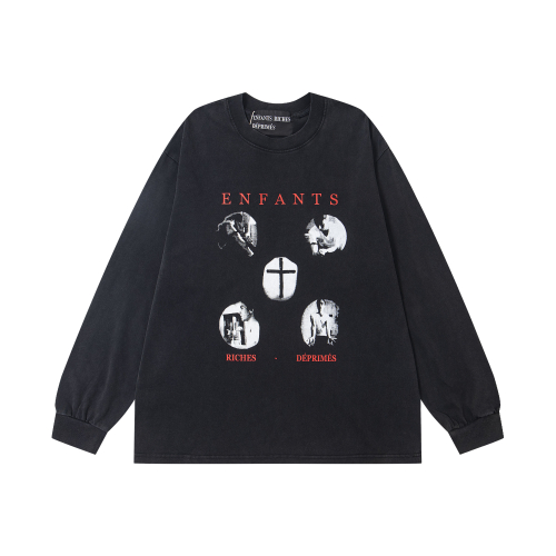 Enfants Riches Déprimés Black Long Sleeve T-Shirt