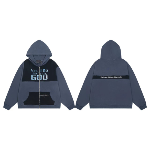 Various Hoodies in Different Colors and Styles