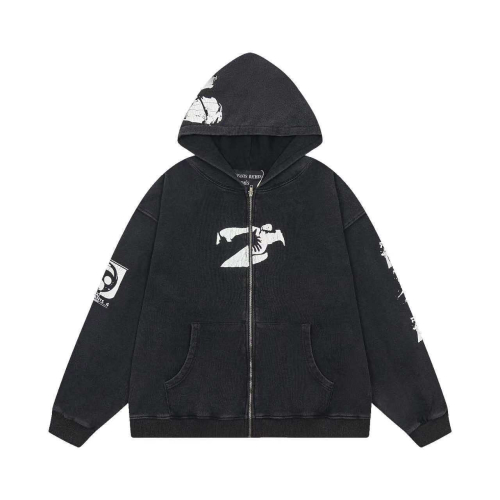 Various Hoodies in Different Colors and Styles