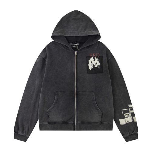 Various Hoodies in Different Colors and Styles