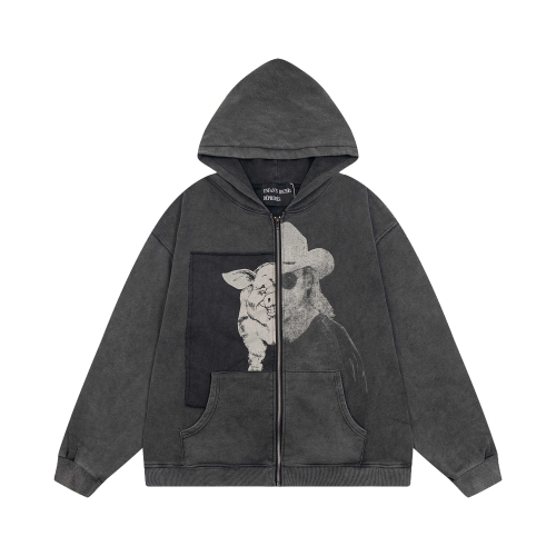 Various Hoodies in Different Colors and Styles