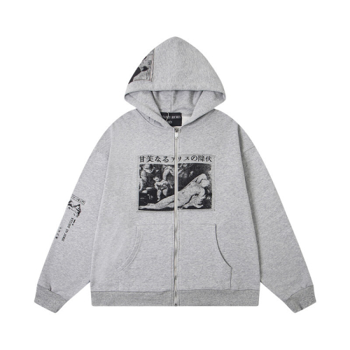 Various Hoodies in Different Colors and Styles