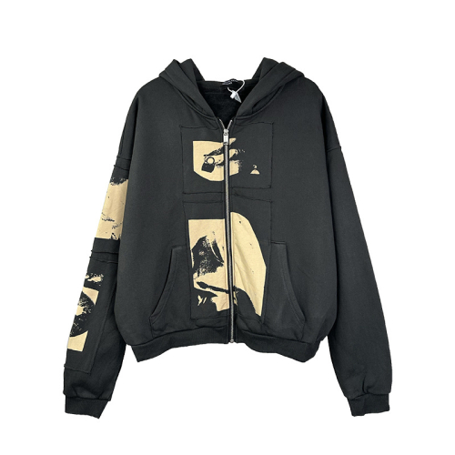 Various Hoodies in Different Colors and Styles