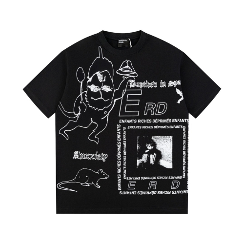 Enfants Déprimés Black Graphic T-Shirt
