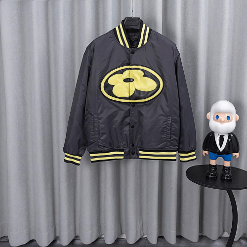 Louis Vuitton Black Letterman Jacket